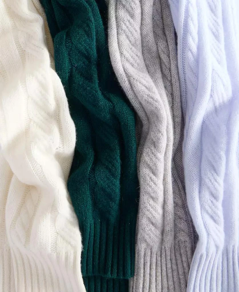 Charter Club Women
s Cable-Knit Cropped Cardigan Sweater, Macy
s Exclusive 5