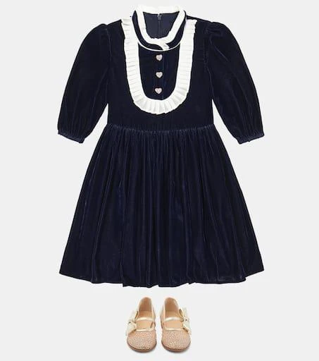 Self Portrait Velvet dress 2