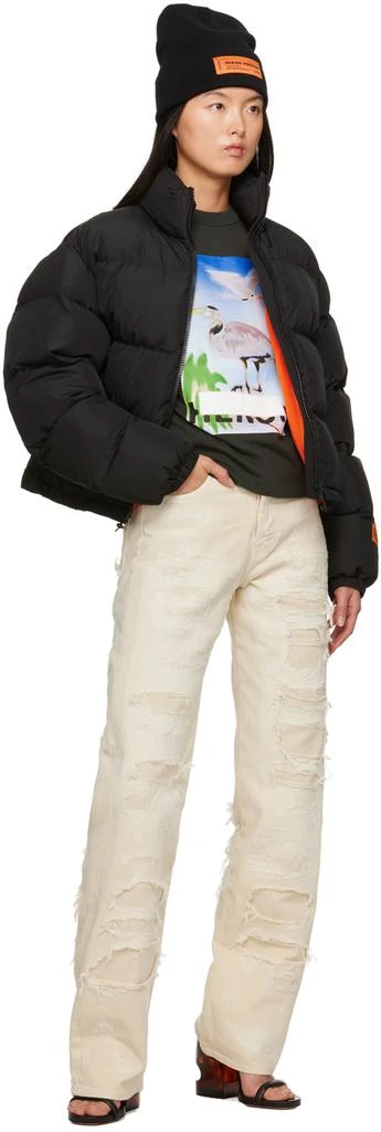 Heron Preston Black Style Beanie 4