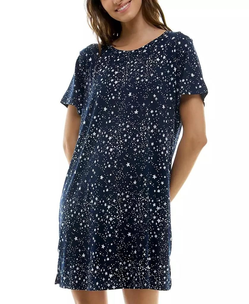 Roudelain Women's Short-Sleeve Sleepshirt 6