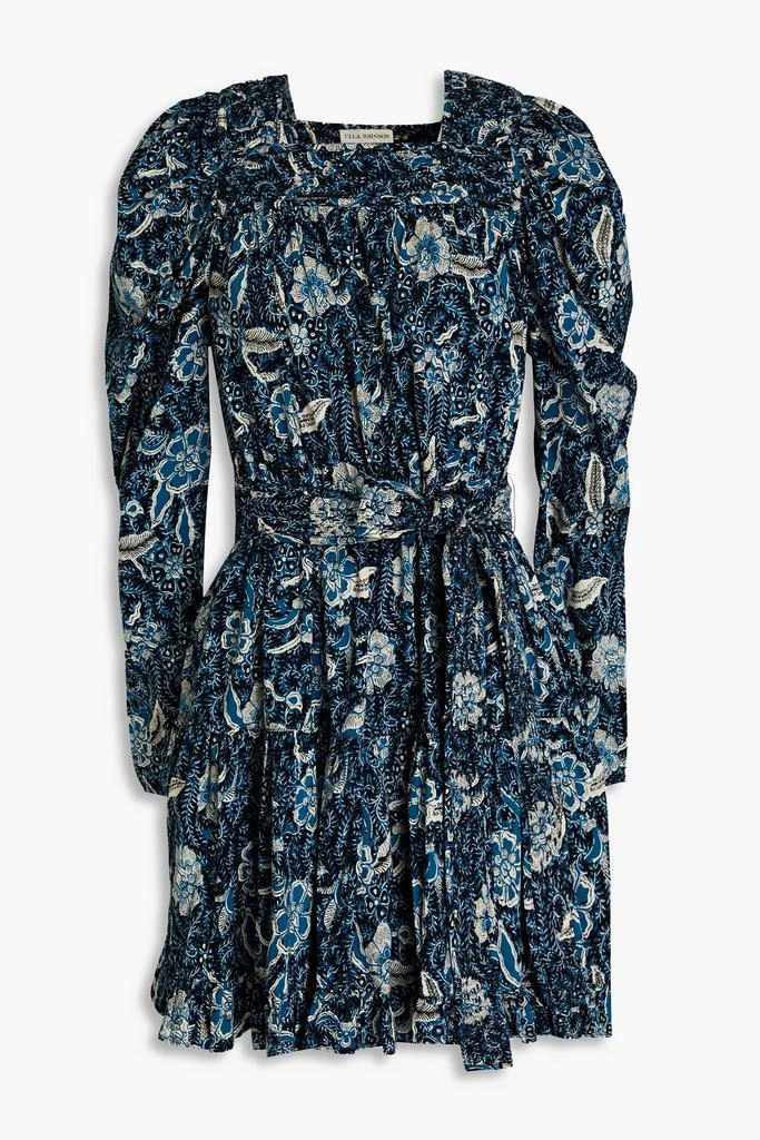 Ulla Johnson Nailah floral-print cotton-blend mini dress 1