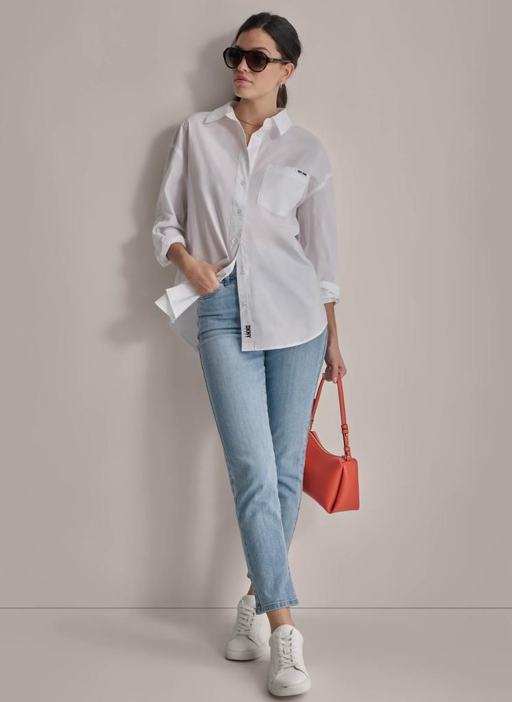 トップス DKNYJEANS DKNY Jeans Smocked Sequin Top | Nordstromrack