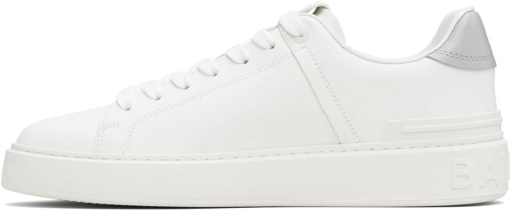Balmain White 
Gray B-Court Sneakers 3