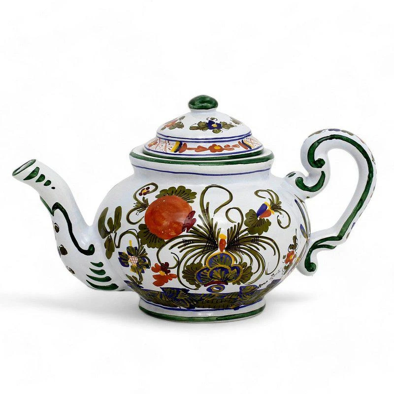 Artistica - Deruta of Italy Faenza-Carnation: Tea Pot 2