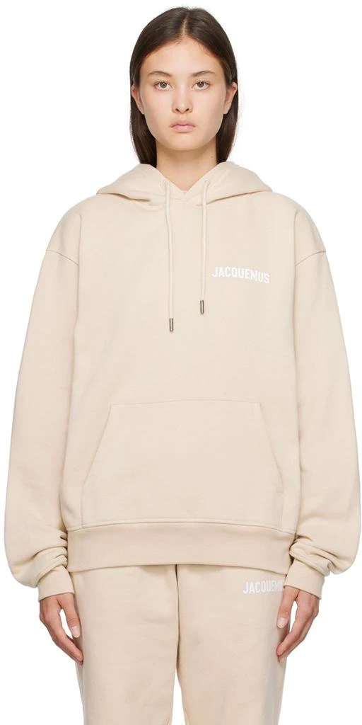 Jacquemus Beige Forever 'Le Sweatshirt Jacquemus' Hoodie 1