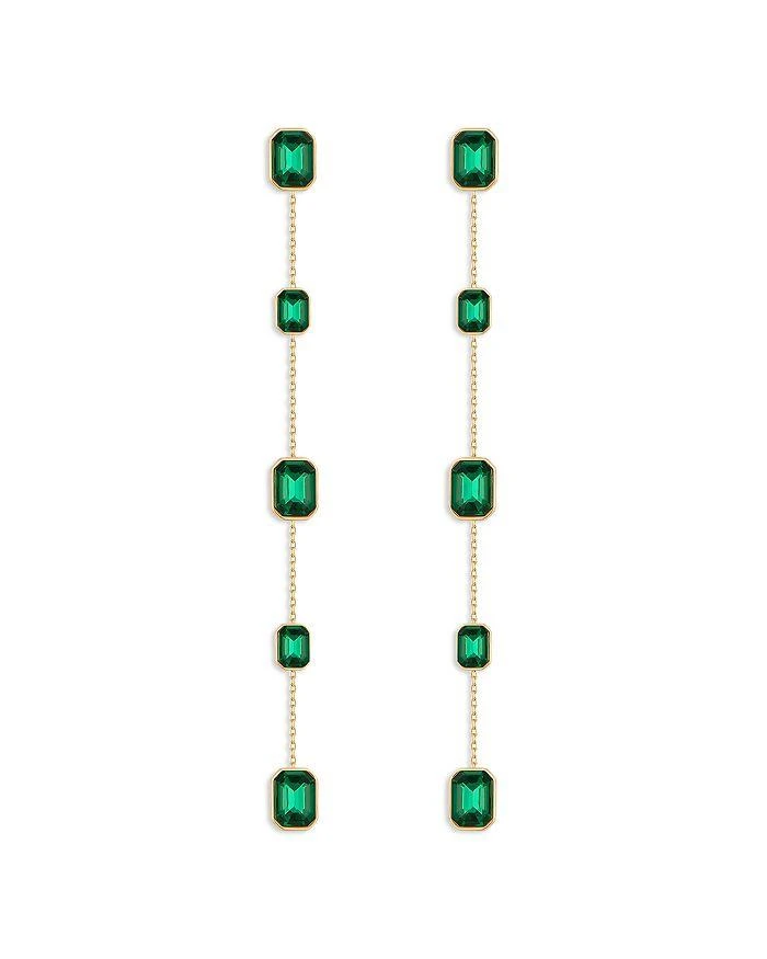 Ettika Jewelry Iconic Color Crystal Linear Drop Earrings