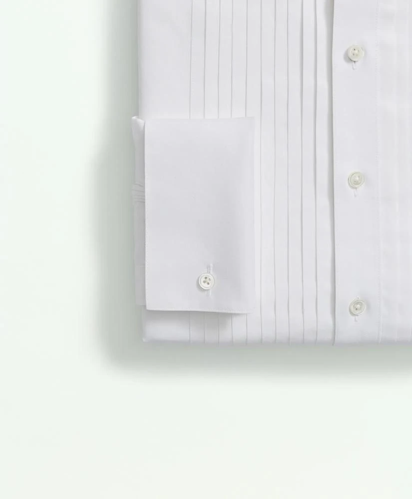 Brooks Brothers Stretch Supima® Cotton Broadcloth Wing Collar, Tuxedo Shirt 4
