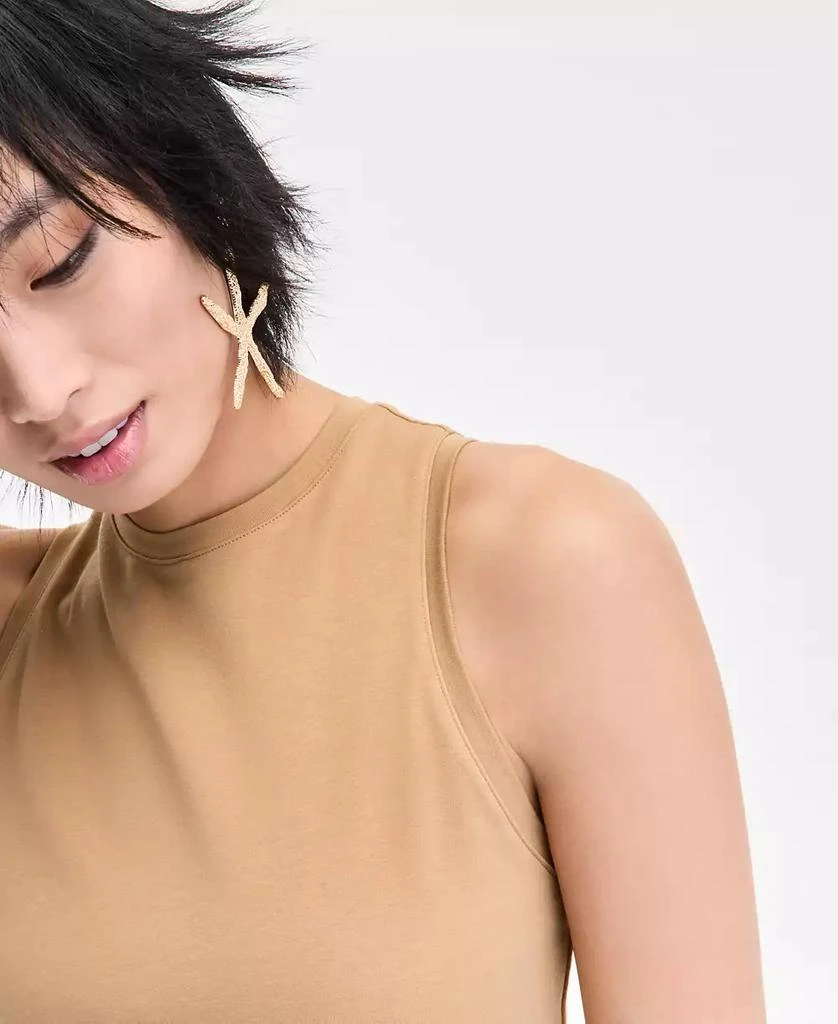 INC International Women's Faux-Wrap Midi Dress, Exclusively at Macy's 4