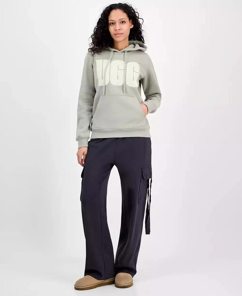 UGG Women's Rey UGGfluff Logo Hoodie 2