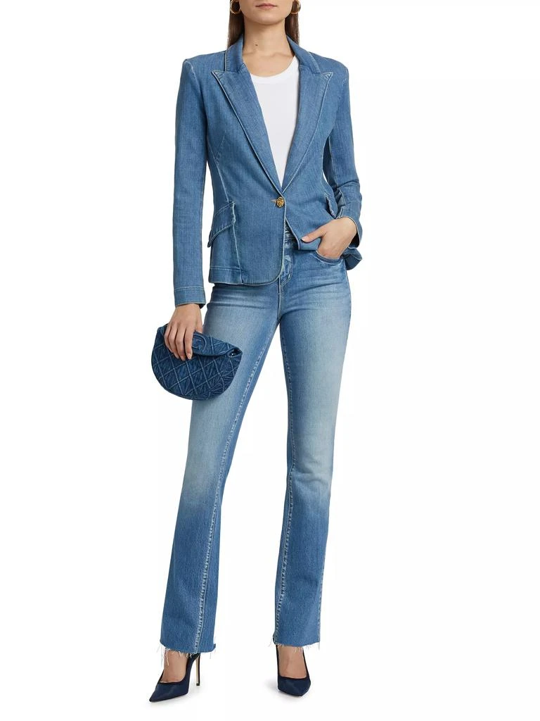 L'Agence Ruth High-Rise Straight Jeans 2