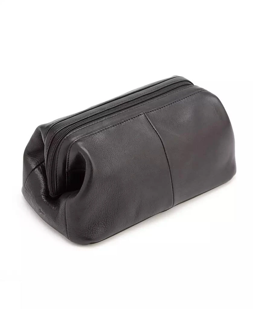 Royce Leather Colombian Leather Toiletry Bag 4