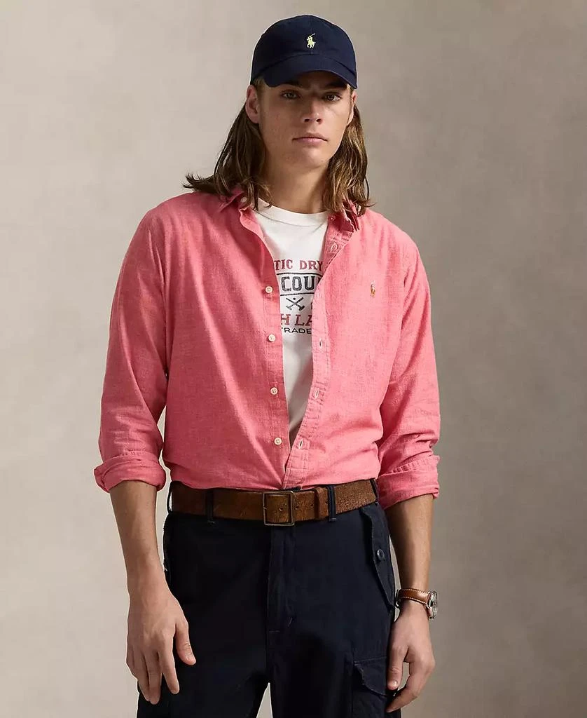 Ralph Lauren Men
s Classic-Fit Indigo Chambray Shirt 1