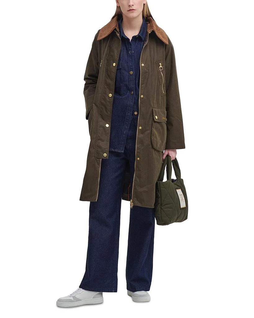 Barbour Ebberston Waxed Coat 2