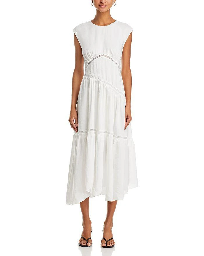 free people lace dress white Free People Mock Neck Lace Dress, Small/White – Vanessa Jane