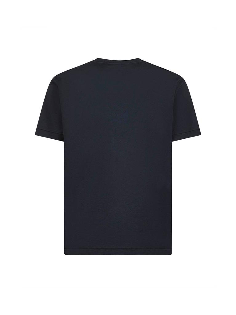 Stone Island STONE ISLAND | Blue jersey Compass patch T-shirt | Man | S