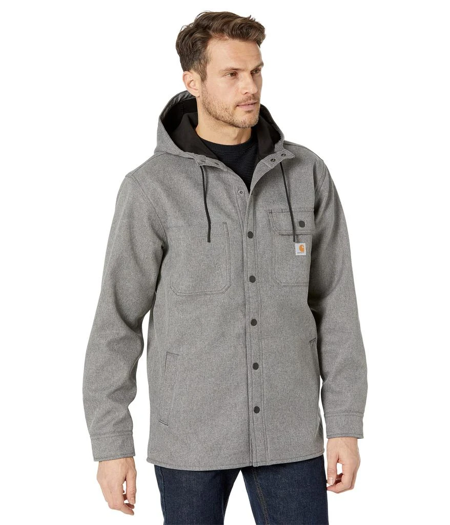 Carhartt Rain Defender® Relaxed Fit Heavyweight Hooded Shirt Jacket 1
