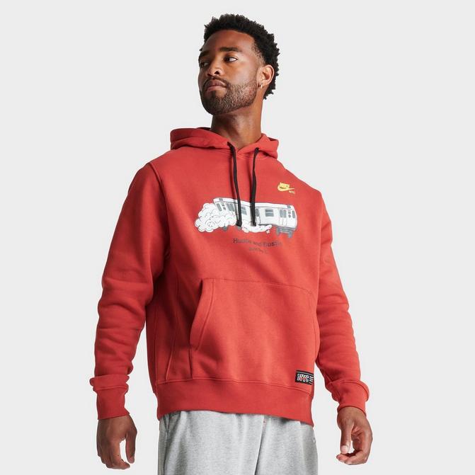 NIKE Men s Nike Sportswear Club Fleece NYC Hustle Graphic Hoodie Shirts BeyondStyle