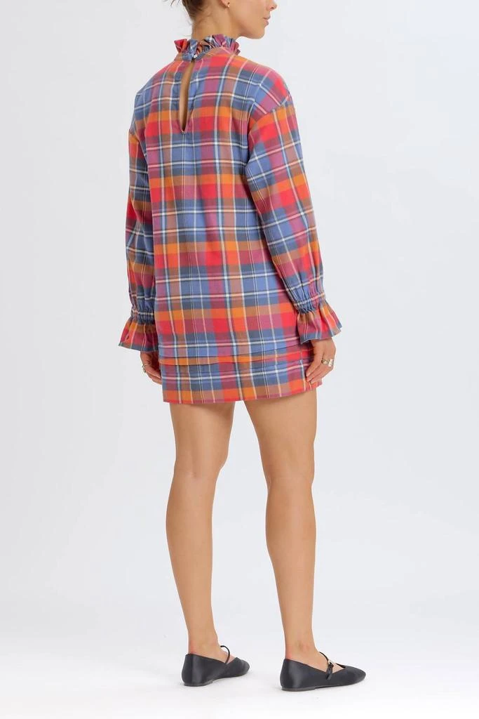 Something Navy Something Navy - Mock Neck Plaid Dress 2