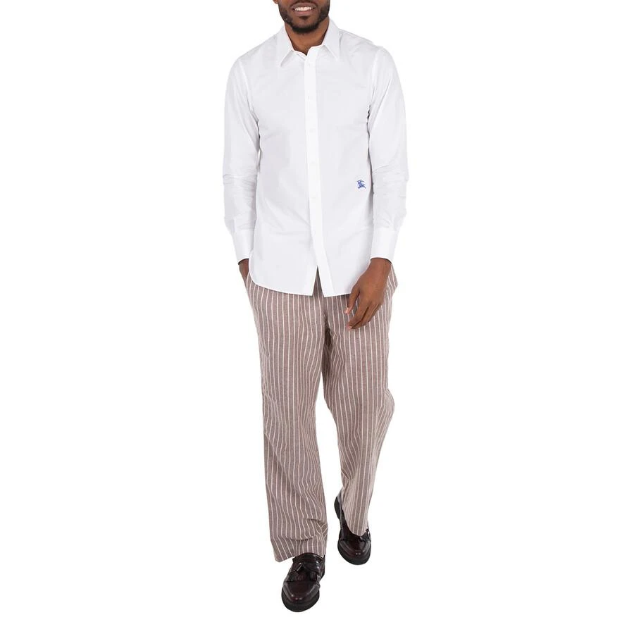 Burberry Embroidered Logo Cotton Shirt 3