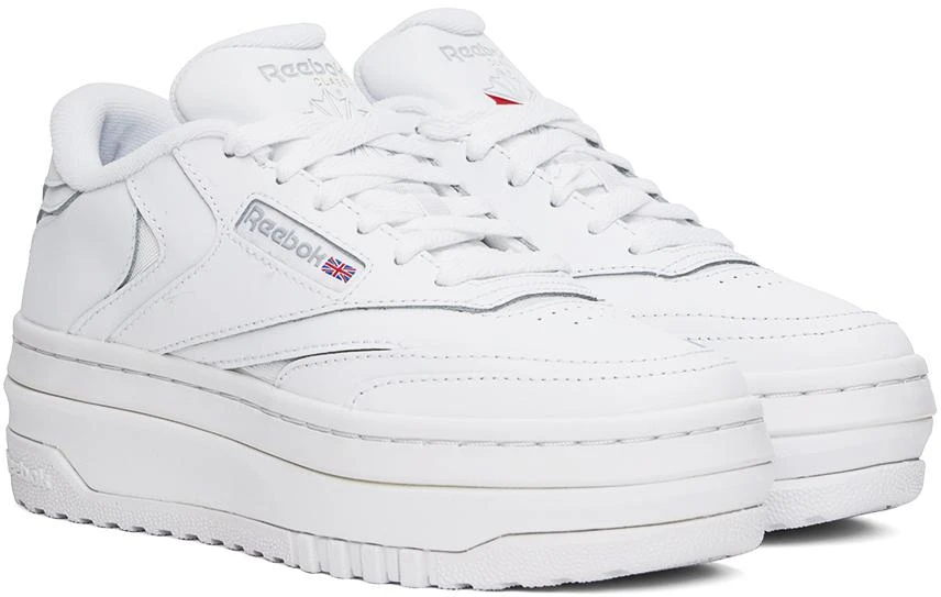 Reebok White Club C Extra Sneakers 4