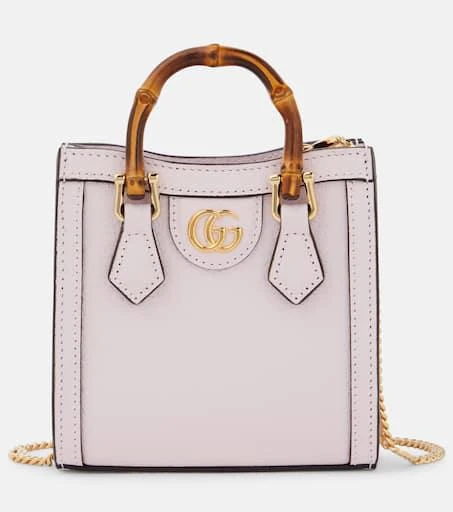 Gucci Diana Mini leather tote bag 1