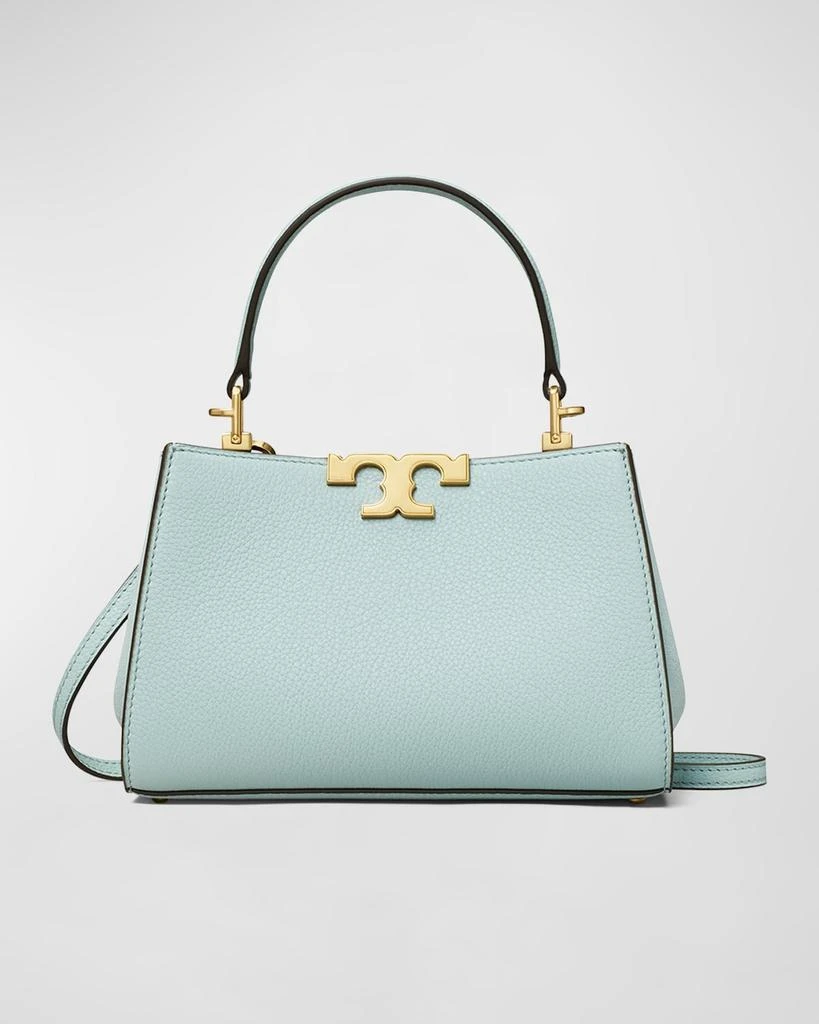 Tory Burch Eleanor Mini Pebbled Leather Satchel Bag 1