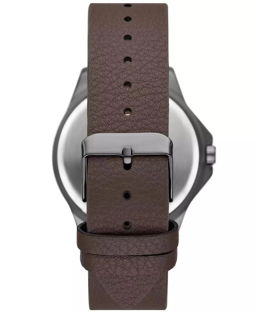 Folio Men's Three Hand Brown Polyurethane Watch 42mm 2