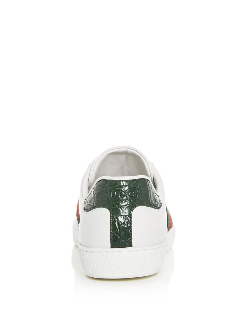 Gucci Men's Ace Leather Low Top Sneakers 6