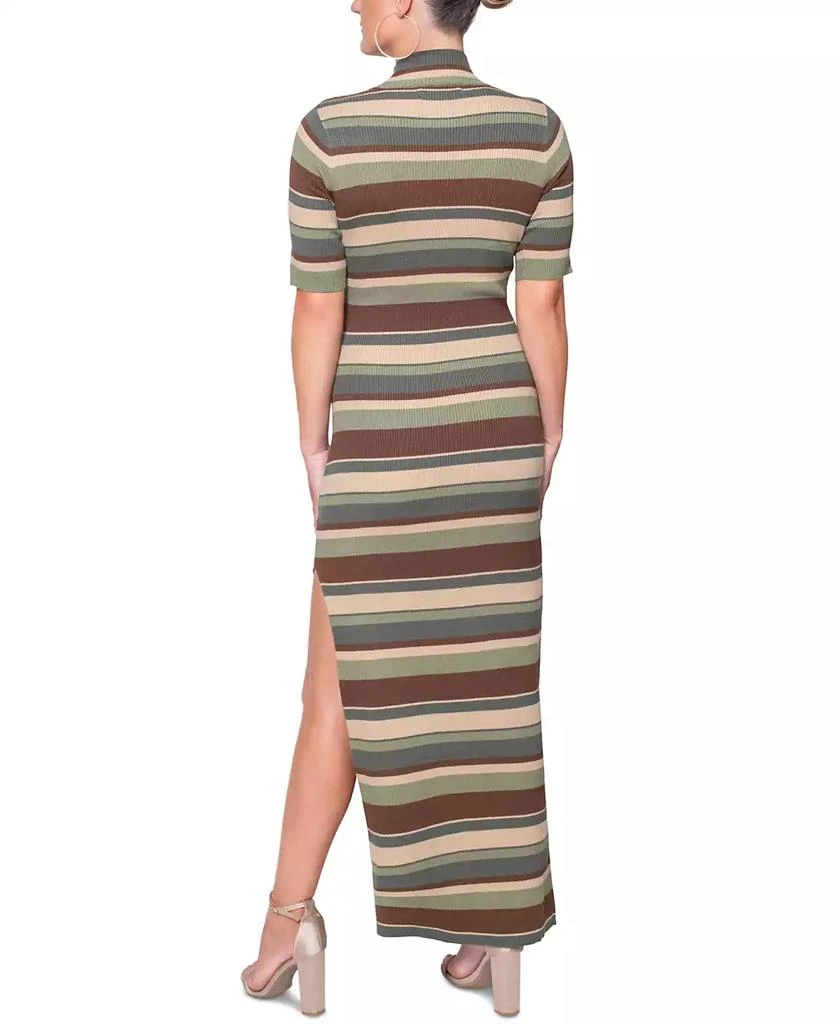 RACHEL Rachel Roy Women's Esme Striped Sweater-Knit Dress 2