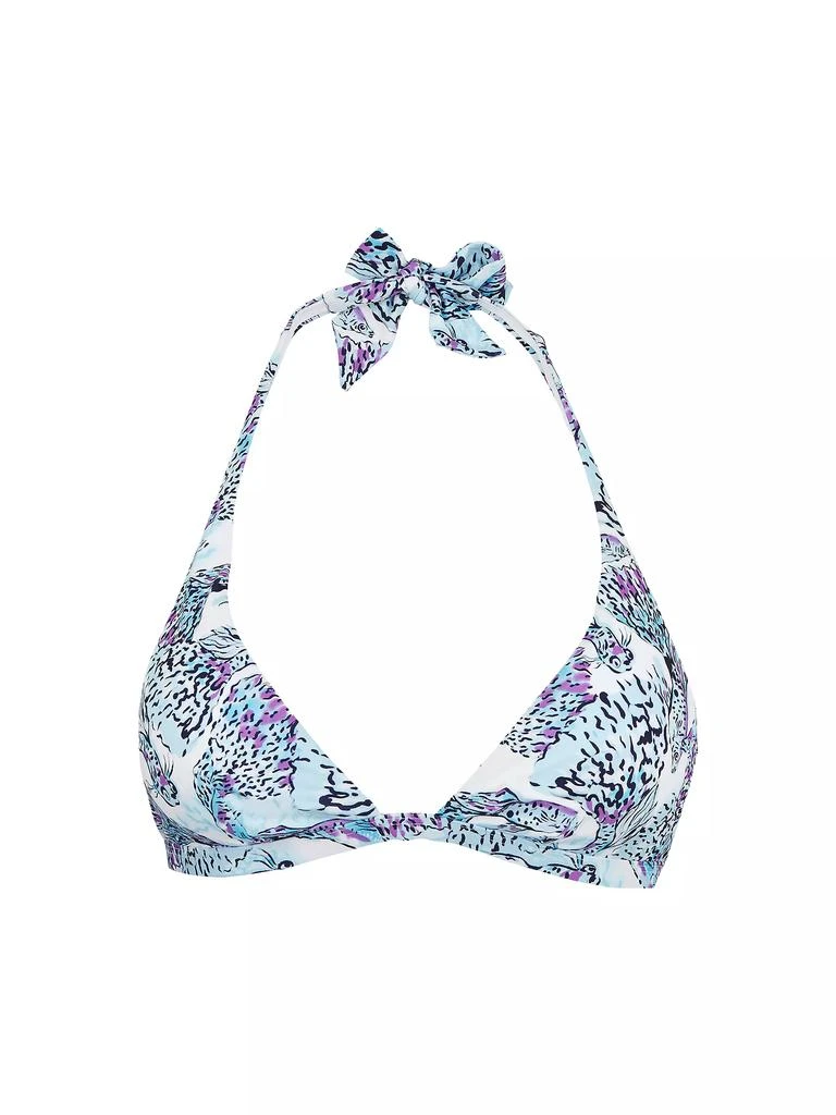 Vilebrequin Fleche Printed Triangle Bikini Top 1