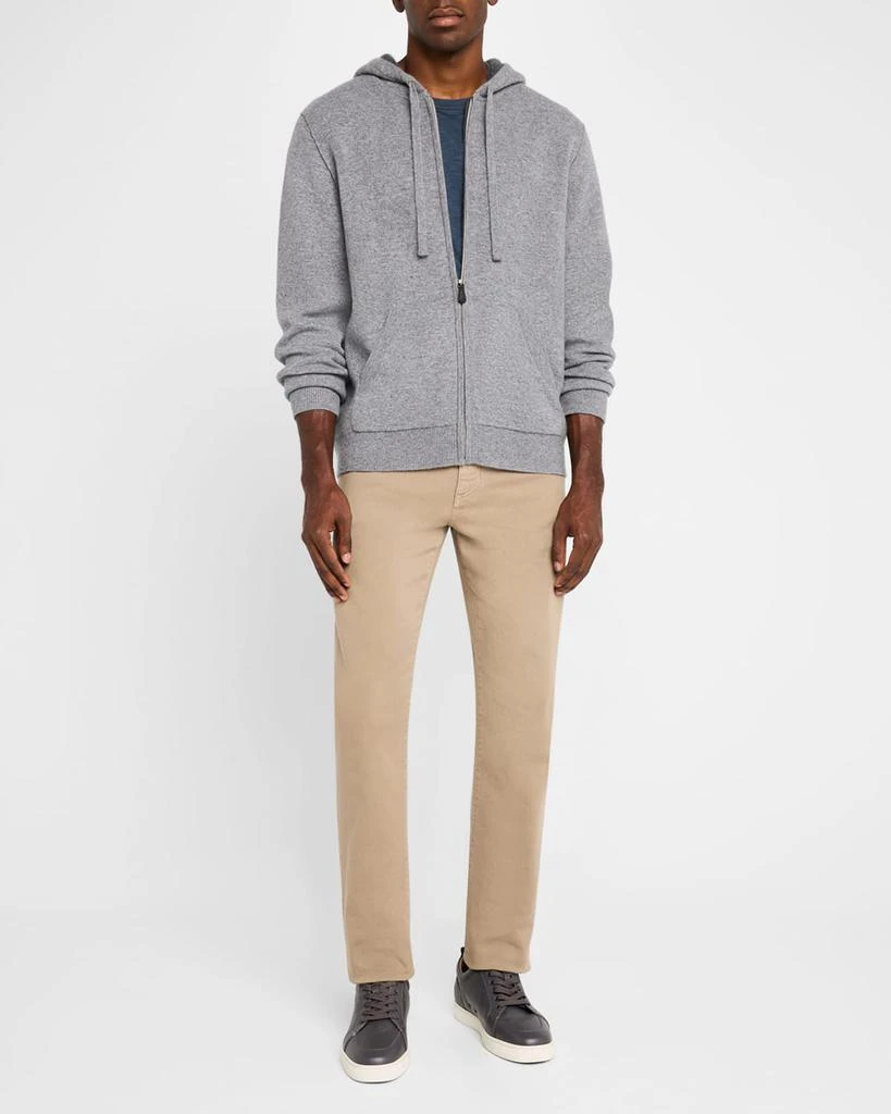 Neiman Marcus Men's Cashmere Full-Zip Hoodie 3