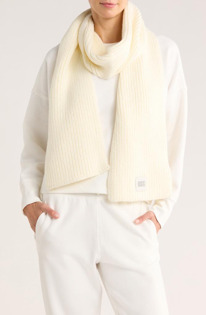 Shop Rib Edge Repeating Logo Graphic Scarf on Sale at