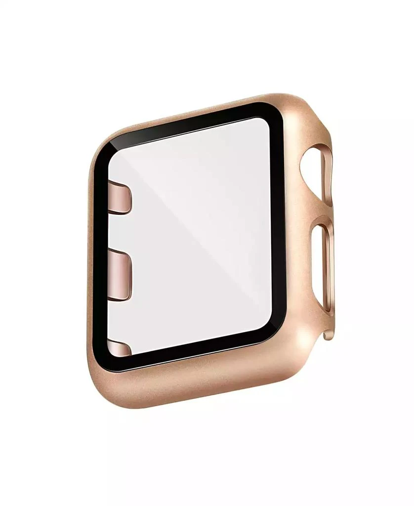 WITHit Rose Gold-Tone Protective Glass with Integrated Protective Case designed for 38mm Apple Watch®