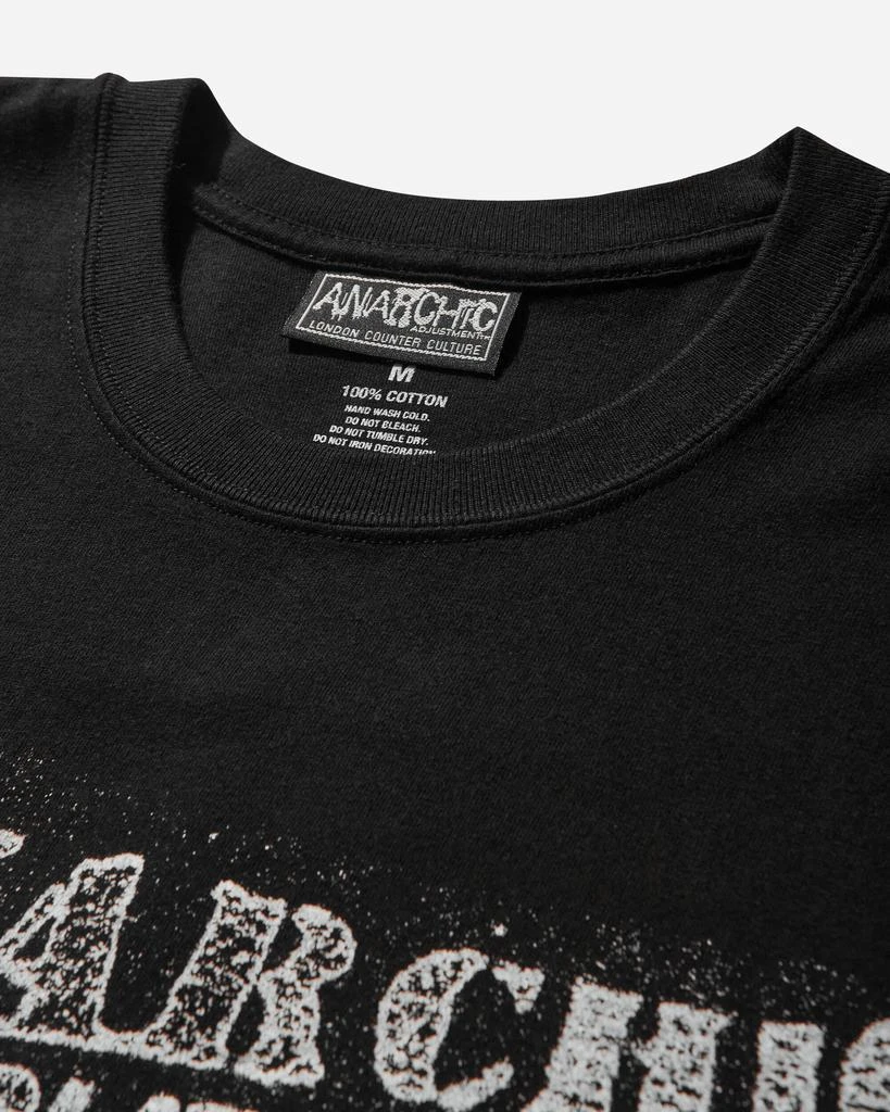 NEIGHBORHOOD Men's Anarchic Adjustment SS-2 T-Shirt Black 4