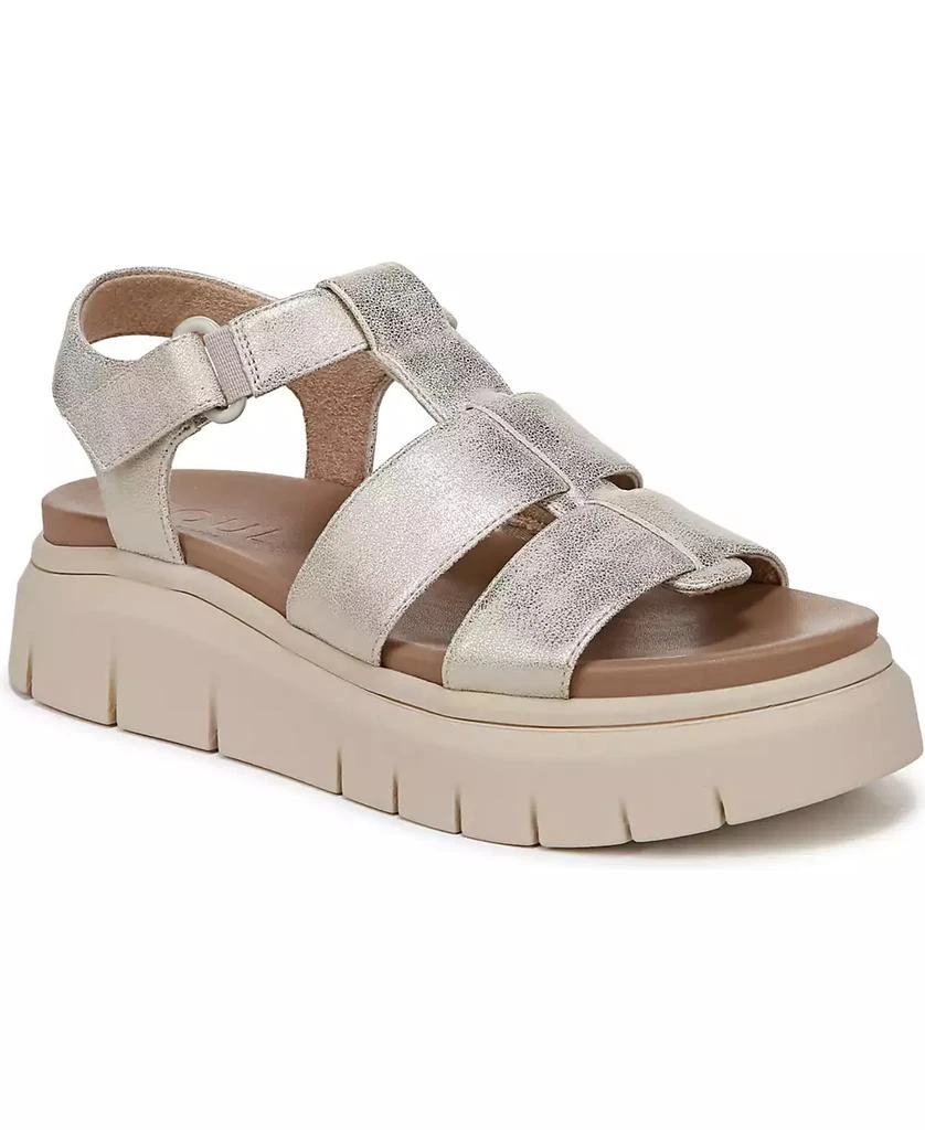 Soul Naturalizer Women's Pippa Lug Sole Fisherman Platform Sandals 1