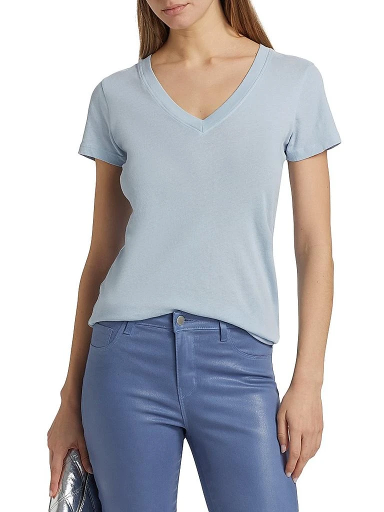 L'Agence Becca V-neck Tee 3