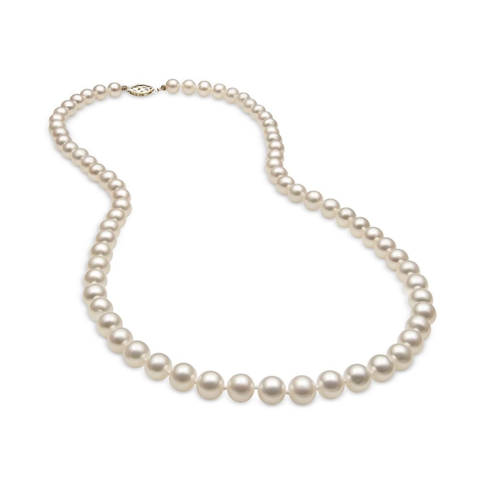 Belle de Mer Cultured Freshwater Pearl (6mm) Strand in 14k Gold, 20"