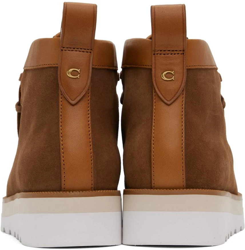 Coach 1941 Tan Micro Signature Chukka Boots 2