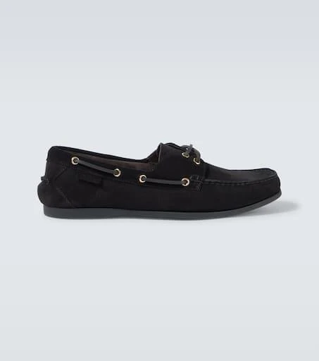 Tom Ford Robin suede boat shoes 1