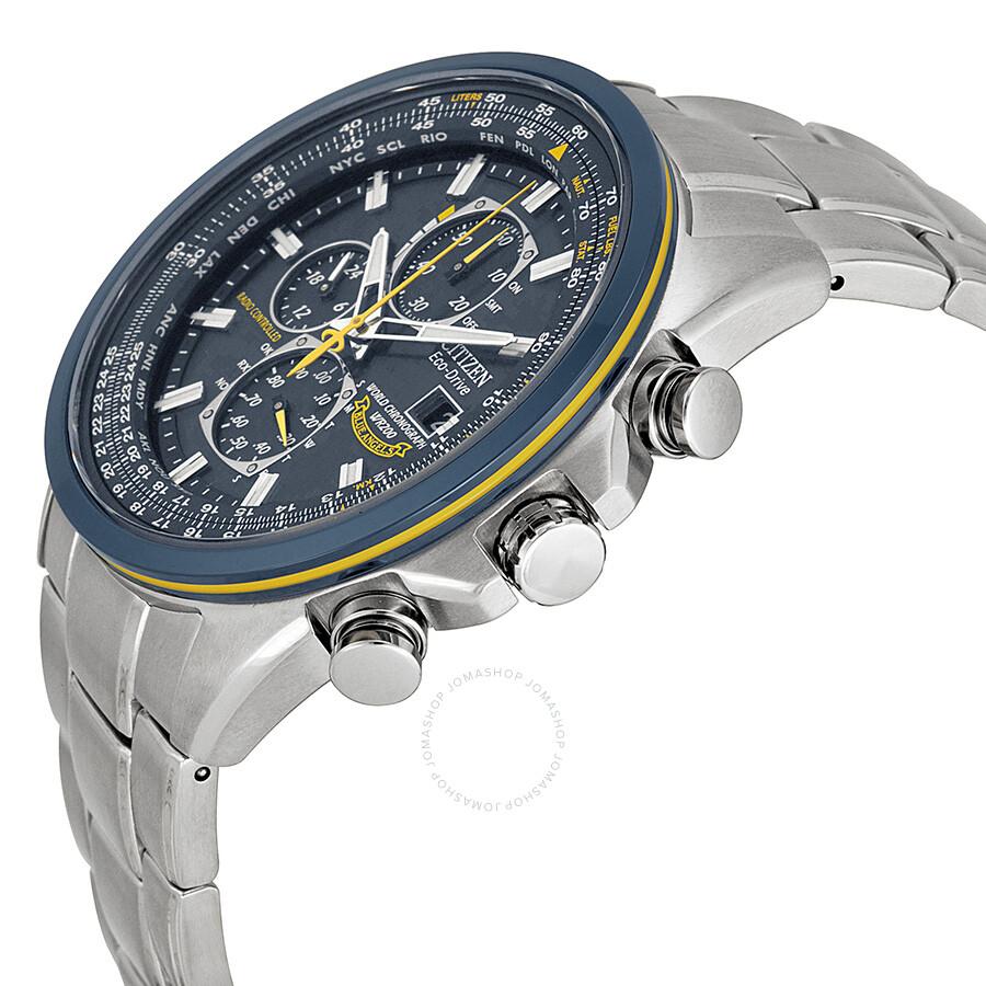 Citizen Eco Drive Blue Angels Chronograph Men's Watch AT8020-54L