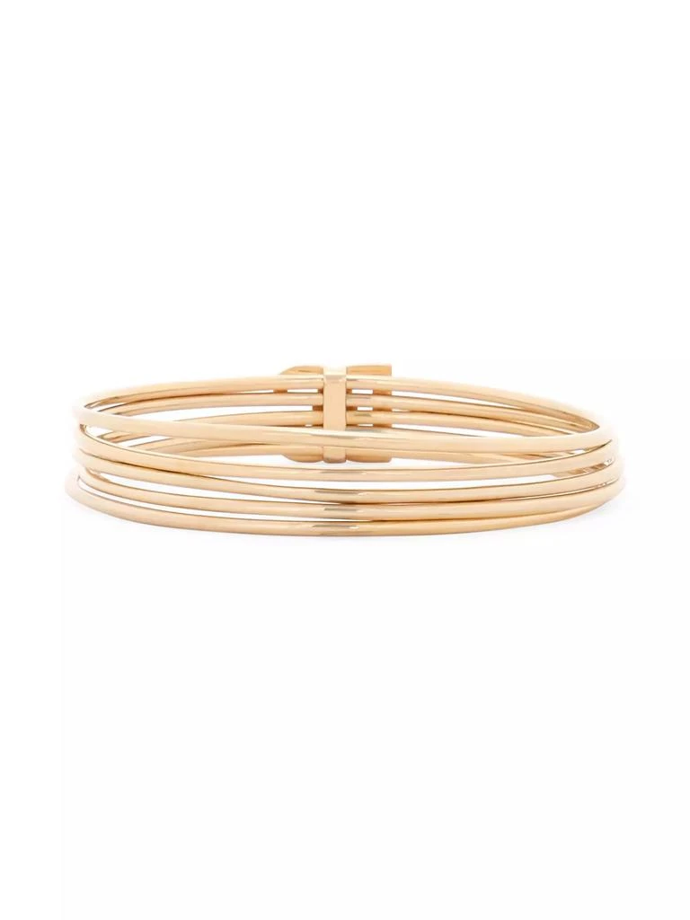 Dolce & Gabbana Goldtone Monogram Multi-Bangle Bracelet 2