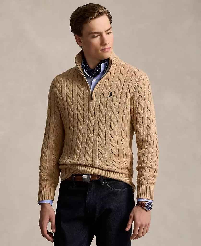 Ralph Lauren Men's Cable-Knit Cotton Sweater