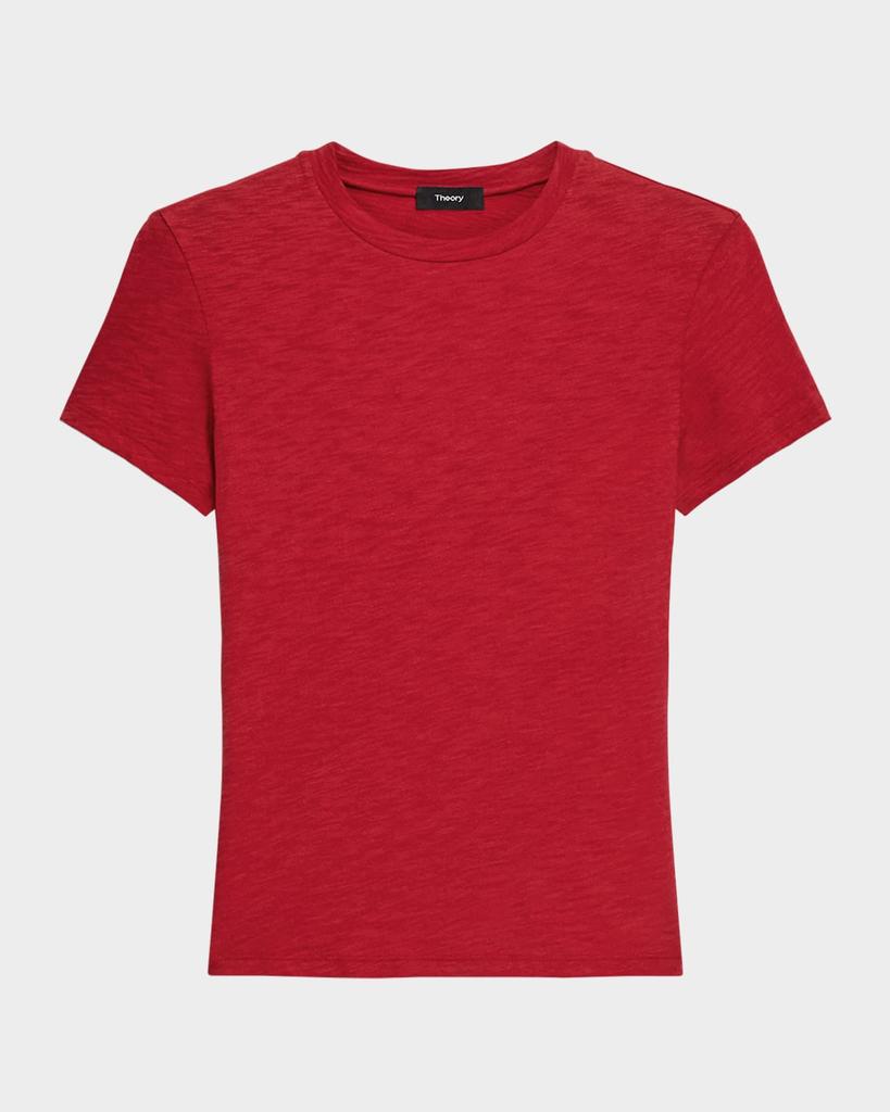Theory Tiny Tee 2 Nebulous Organic Cotton Top