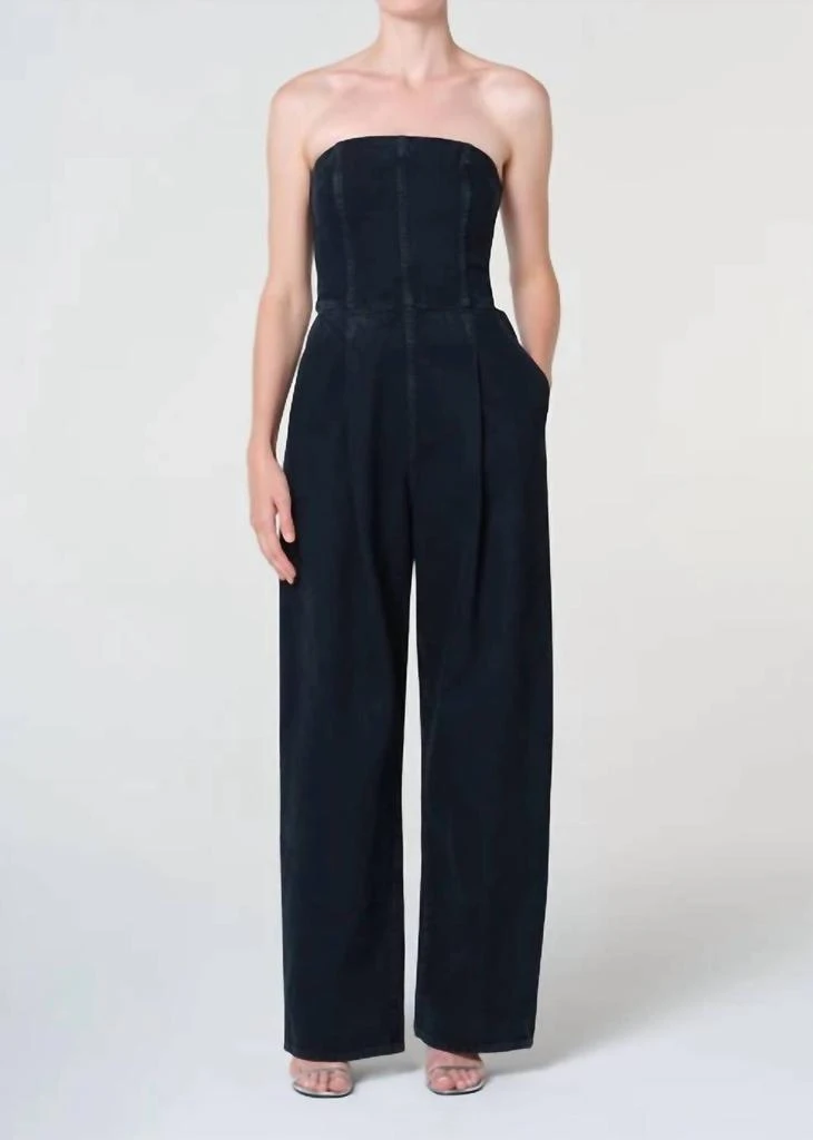AGOLDE Agolde - Agyness Non-stretch Denim Jumpsuit 2