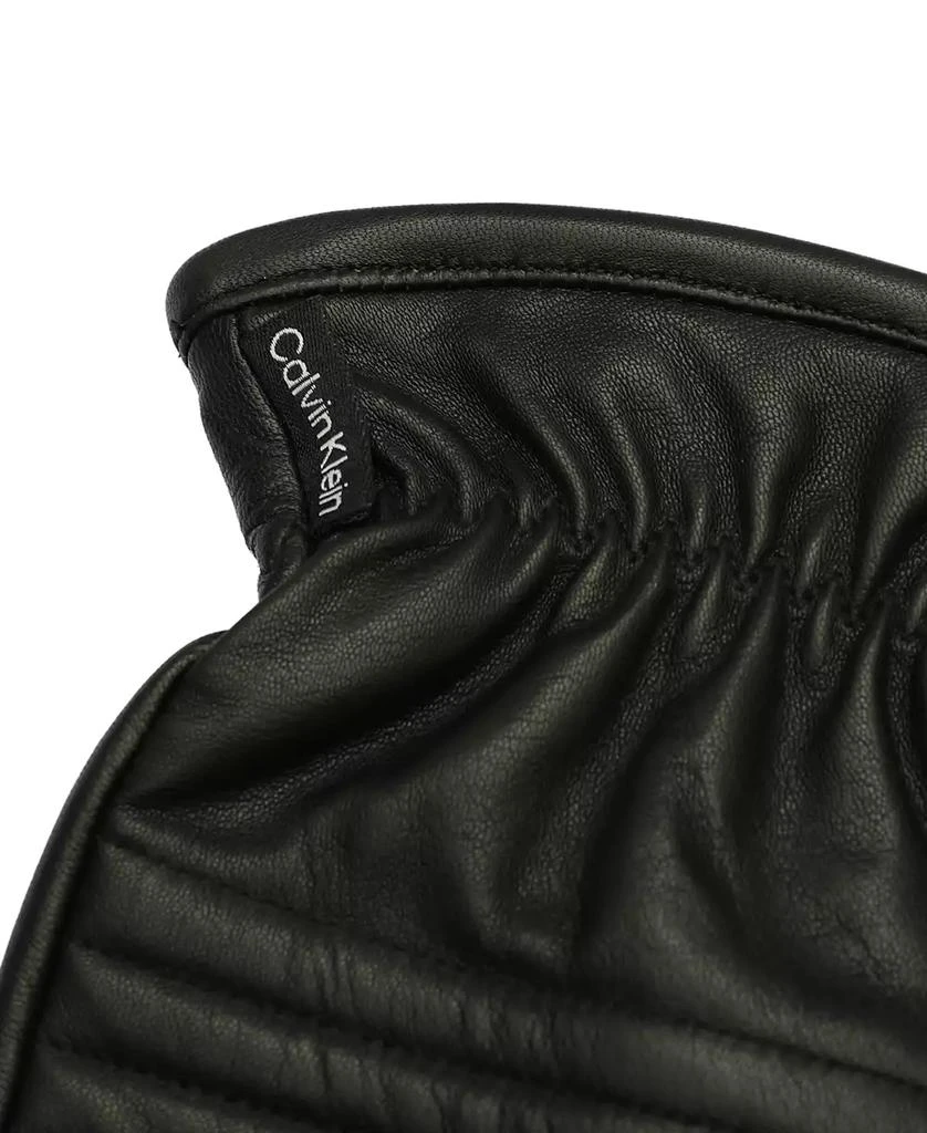 Calvin Klein Men's Quilted Leather Gloves 3
