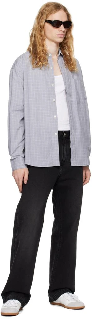 mfpen Gray Executive Shirt 4