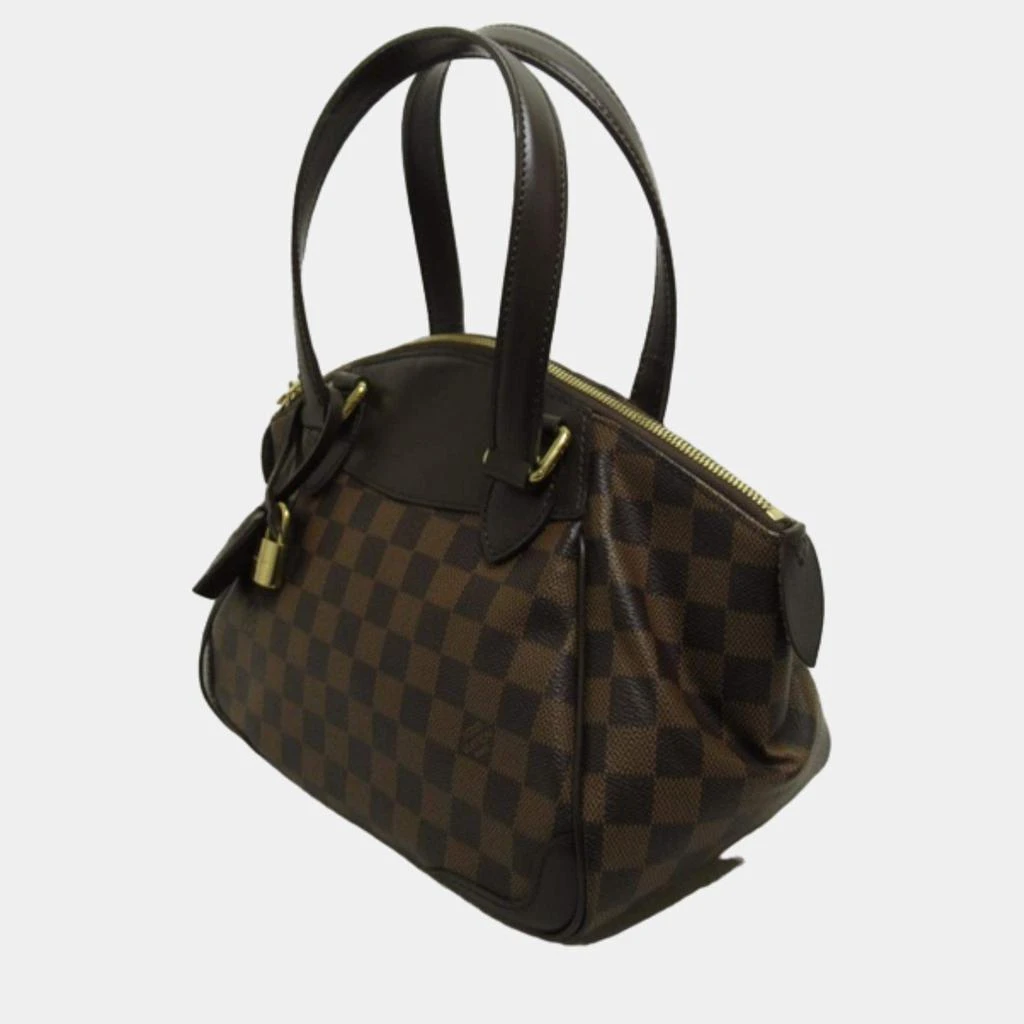 Louis Vuitton Louis Vuitton Brown Canvas Damier Ebene Verona PM  Shoulder Bag 2