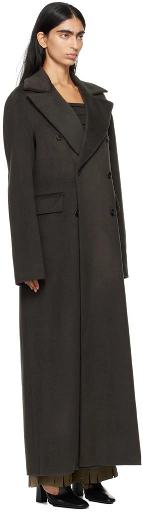 Nanushka Gray Damira Coat 2