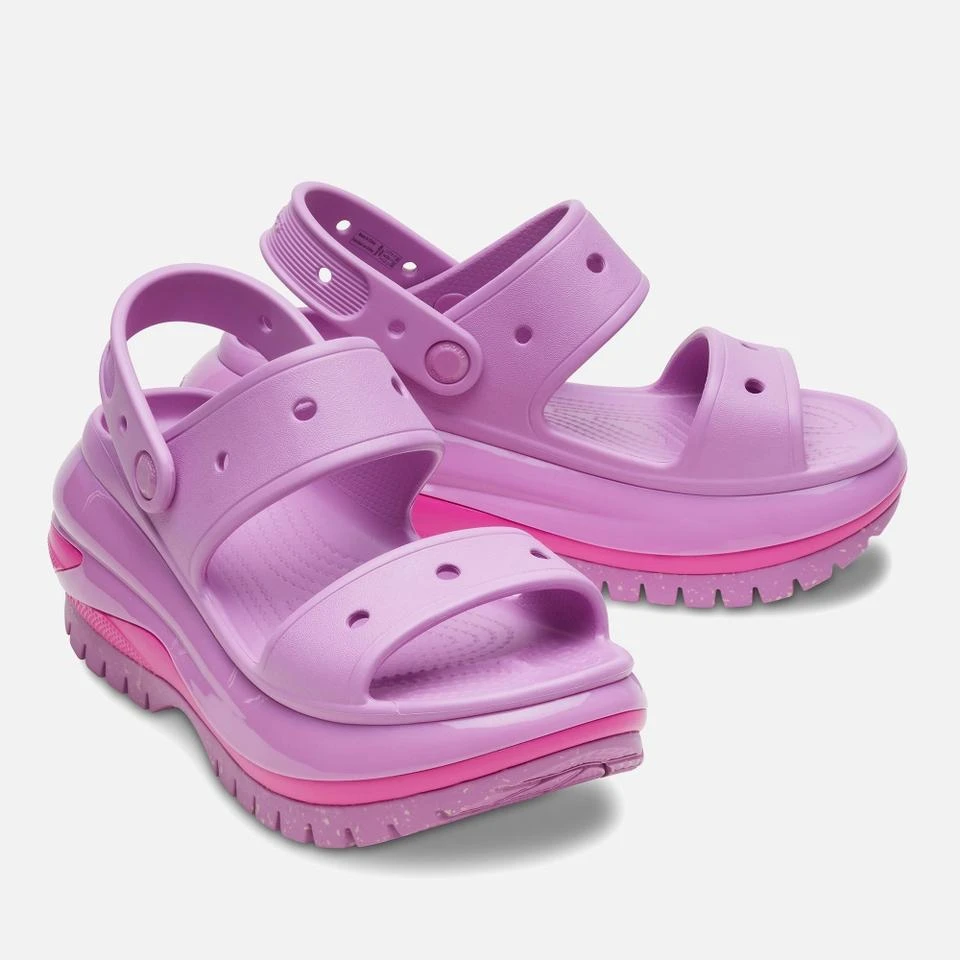 Crocs CROCS WOMEN'S CLASSIC MEGA CRUSH RUBBER SANDALS 4