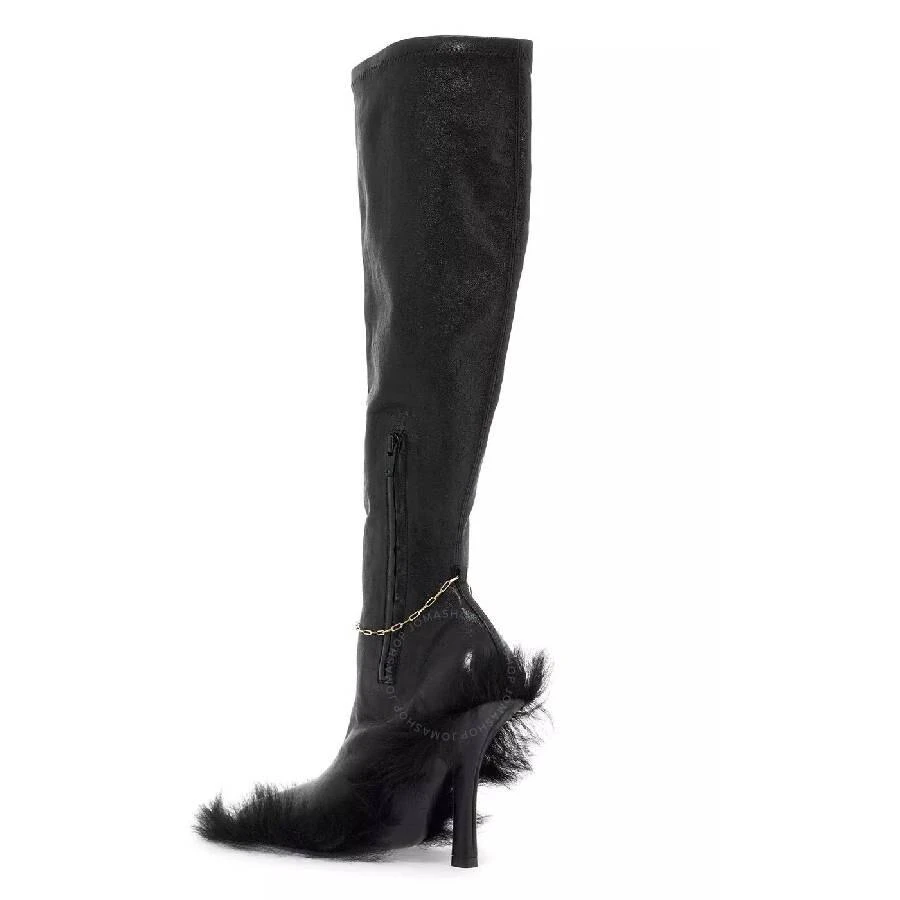Burberry Burberry Leather Slinky Legging High Boots, Brand Size 39 ( US Size 9 ) 2